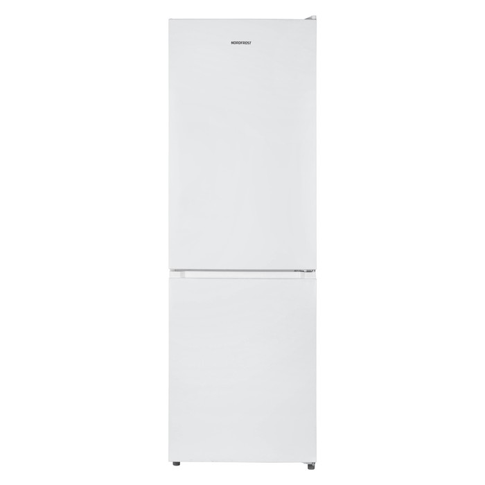 цена Холодильник NORDFROST RFC 350 NFW, двухкамерный, класс А+, 348 л, No Frost, белый