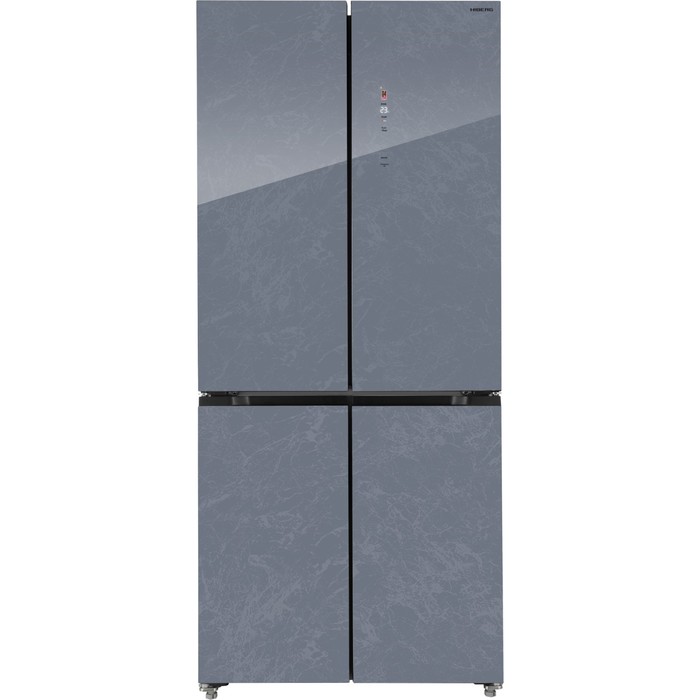 Холодильник HIBERG RFQ-600DX NFGС inverter, двухкамерный, класс А++, 526 л, серый