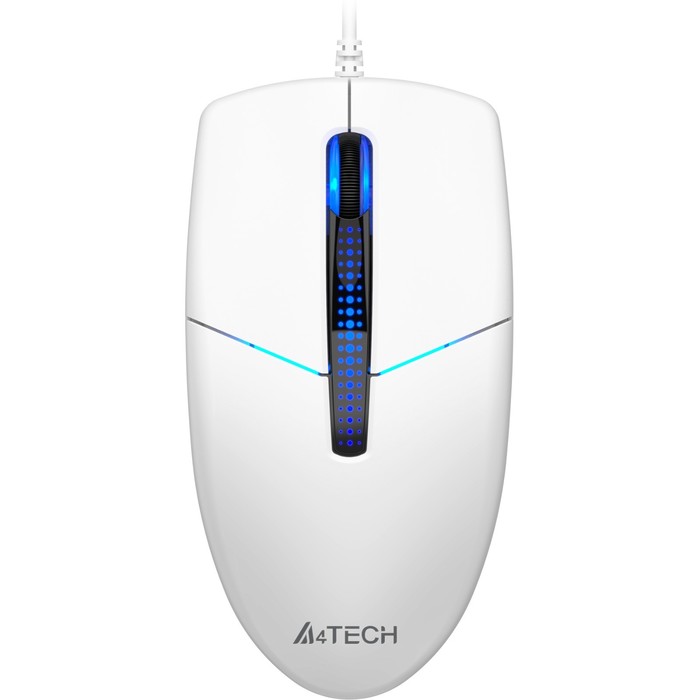 

Мышь A4Tech N-530 белый оптическая (1200dpi) USB (2but)
