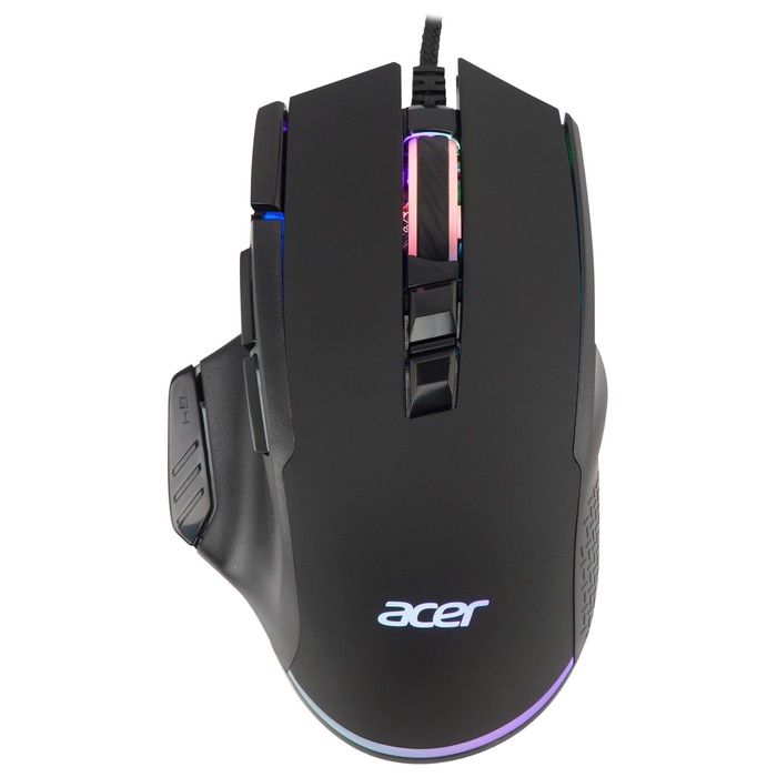 

Мышь Acer OMW180 черный оптическая (6400dpi) USB (9but)