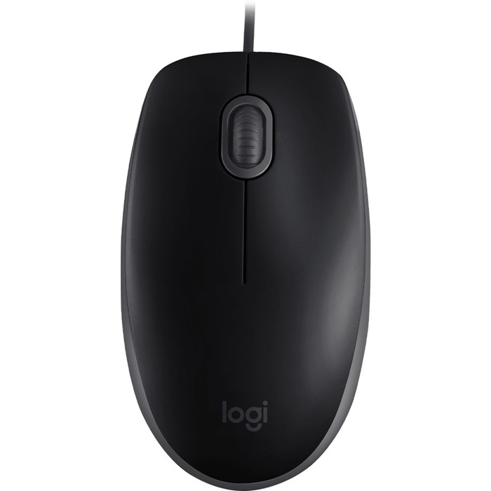 цена Мышь Logitech M110 черный/серый оптическая (1000dpi) USB (2but)