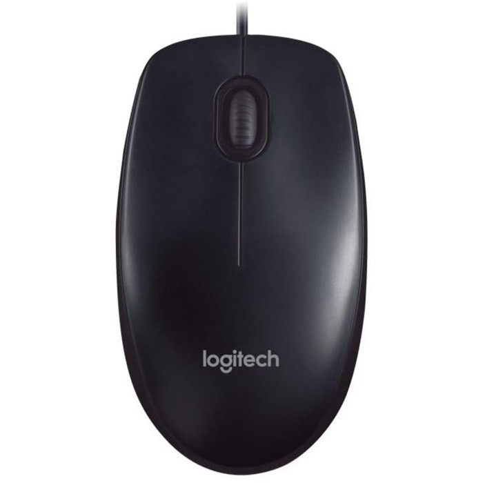 Мышь Logitech M90 черный оптическая (1000dpi) USB (2but) цена и фото