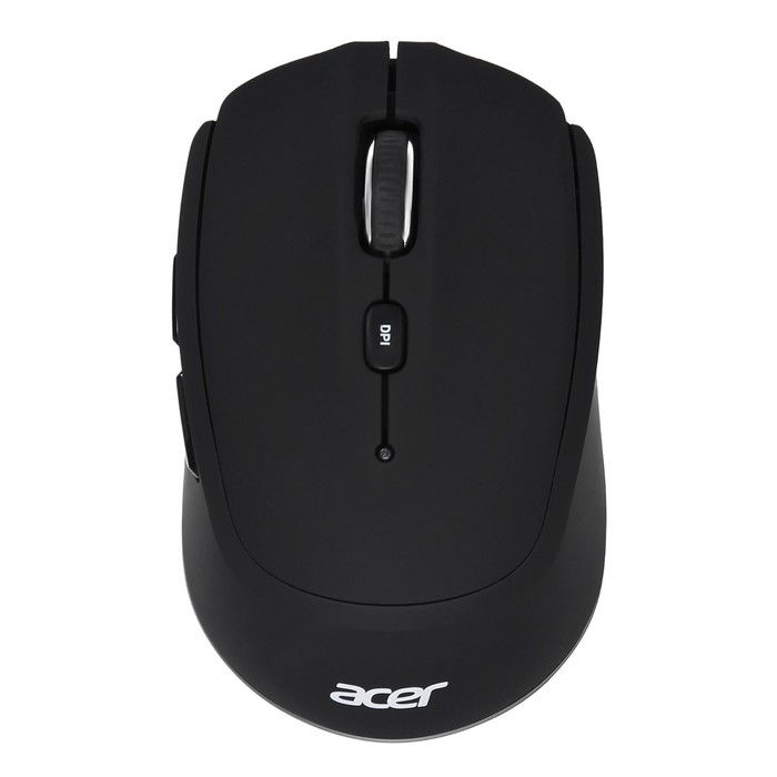 Мышь Acer OMR050 черный оптическая (1600dpi) беспроводная BT/Radio USB (6but) компьютерная мышь oklick 765g черный оптическая 1600dpi usb игровая 6but