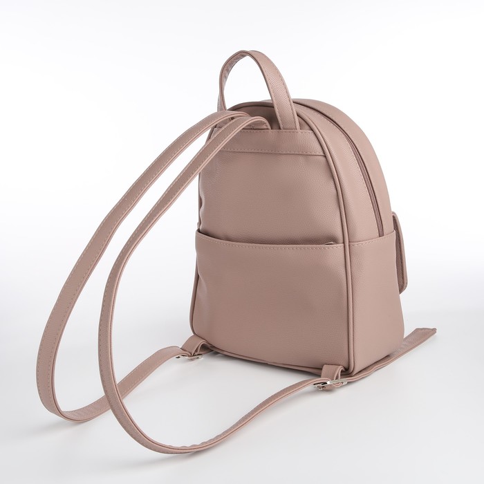 фото Рюкзак женский городской textura, цвет пудра