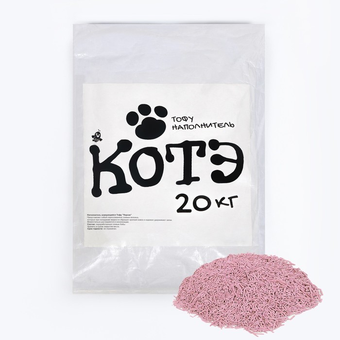 

Наполнитель тофу "Котэ", персик, 20 кг