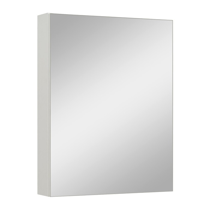 Зеркало-шкаф для ванной комнаты Лада 50 белый, 12 х 50 х 65 см