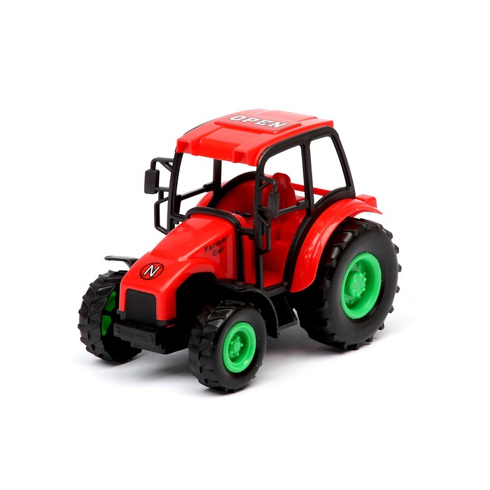 Трактор инерционный "Фермер", цвета МИКС
