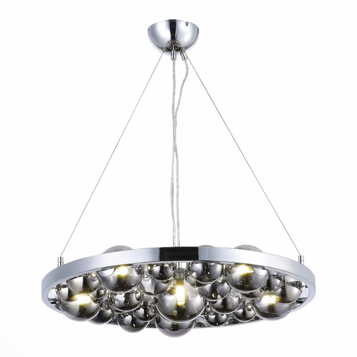 

Люстра подвесная St Luce. SL1510.103.06. Olmi. 6х5 Вт, G9, 4000K, 60х60х100 см, цвет хром