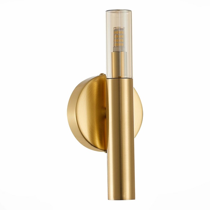 

Бра St Luce. SL1236.201.01. Eclip. 1х5 Вт, G9, 4000K, 8х23,5 см, цвет золотистый