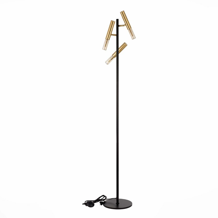 

Торшер St Luce. SL1236.405.03. Eclip. 3х5 Вт, G9, 4000K, 24х24х157 см, цвет чёрный