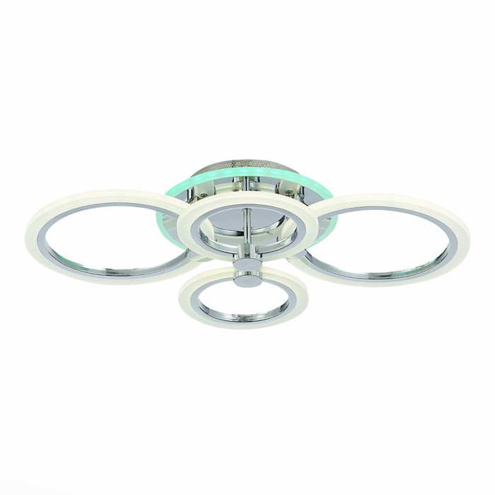 

Светильник потолочный Evoled. SLE500512-04RGB. Cerina. 1х72 Вт, LED, 3000-6000K, 5688 Lm, 61х40х12,5 см, цвет хром