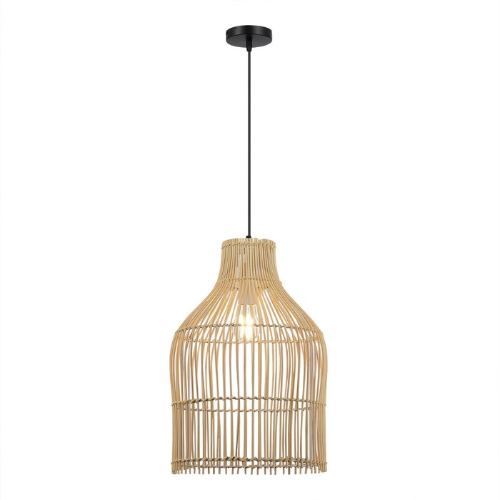 

Светильник подвесной St Luce. SL1513.523.01. Cesta. 1х40 Вт, E27, 31х31х47 см, цвет белый