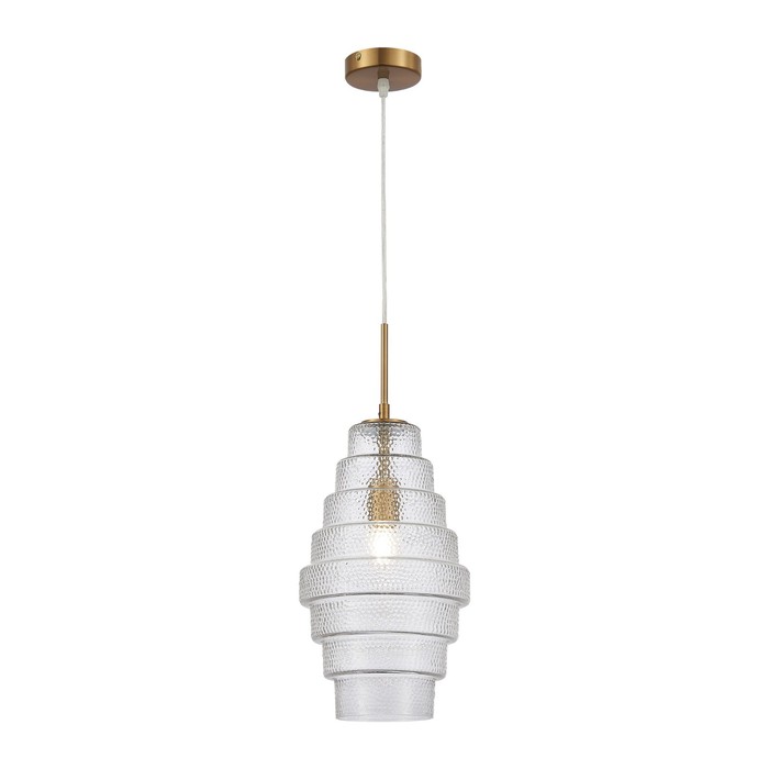 

Подвес St Luce. SL1001.213.01. Rexite. 1х40 Вт, E27, 21х21х36 см, цвет латунь