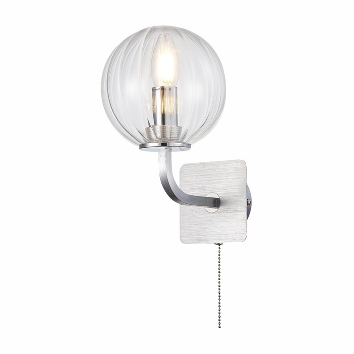 

Бра Citilux «Арно» CL120310, 19,5х24 см, 1х40Вт, E14, цвет серый