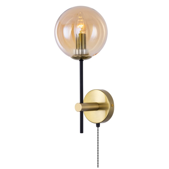 

Бра Citilux «Лорен» CL146413, 15х36 см, 1х40Вт, E14, цвет коричневый