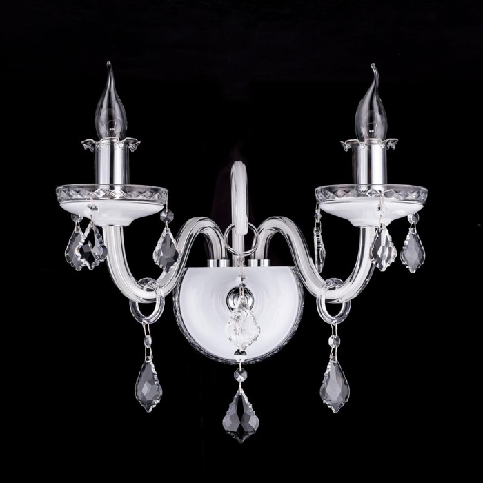 

Бра Citilux «Марена» CL352320, 23х35 см, 2х60Вт, E14, цвет белый