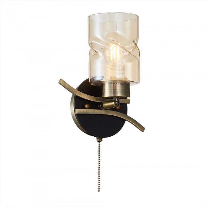 

Бра Citilux «Мерида» CL142314, 15х25 см, 1х75Вт, E27, цвет коричневый