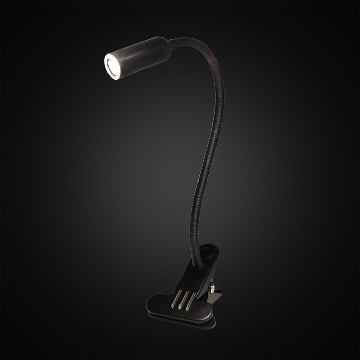 фото Лампа настольная офисная citilux «ньютон» cl803061n 8х27 см, 1х4вт, led, цвет черный