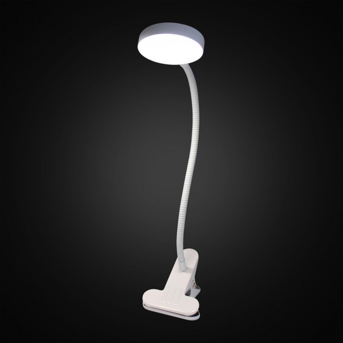 Лампа настольная офисная Citilux «Ньютон» CL803070N 8х27 см, 1х7Вт, LED, цвет белый