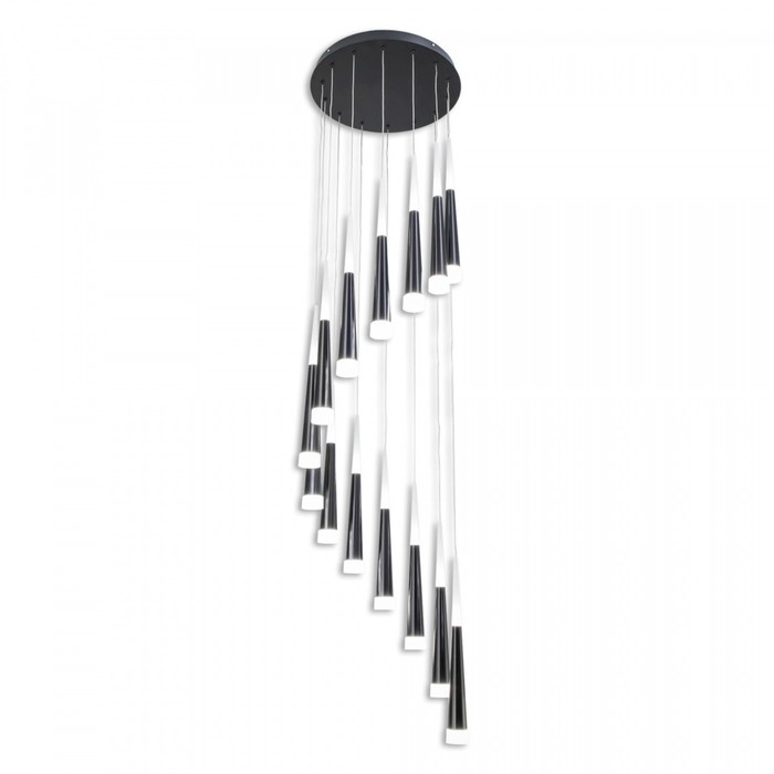 

Светильник подвесной Citilux «Вегас» CL227141, 45х45х50 см, 14х7Вт, LED, цвет черный