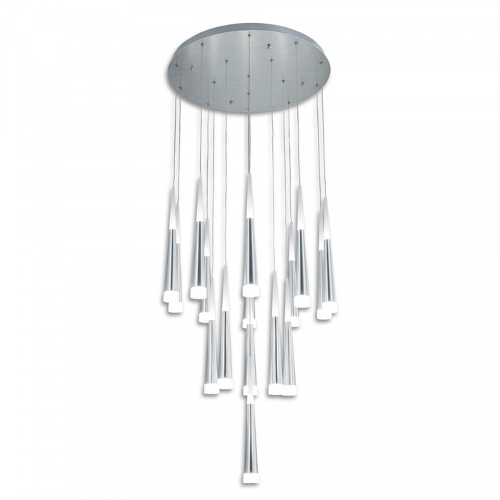 

Светильник подвесной Citilux «Вегас» CL227160, 66х66х50 см, 16х7Вт, LED, цвет серый