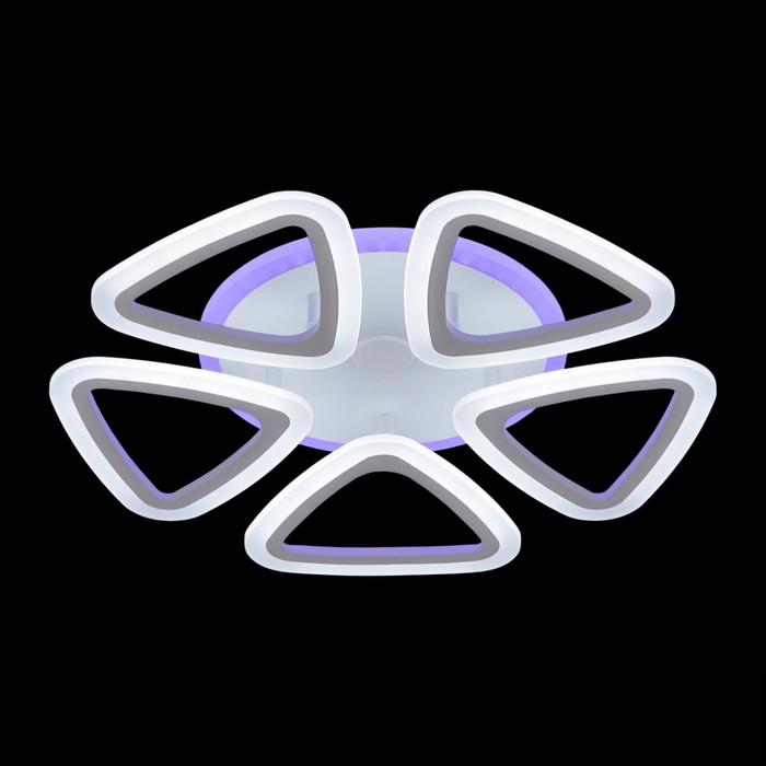 

Люстра потолочная Citilux «Мальта Смарт» CL234A150E 45,5х45,5х7,5 см, 5х10Вт, LED, цвет белый