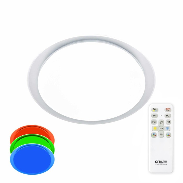

Светильник накладной Citilux «Спутник» CL734480G, 1х48Вт, LED, цвет белый