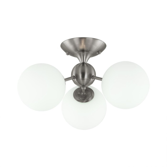

Люстра на штанге Citilux «Томми» CL102134 46х46х23,5 см, 3х40Вт, E14, цвет серый