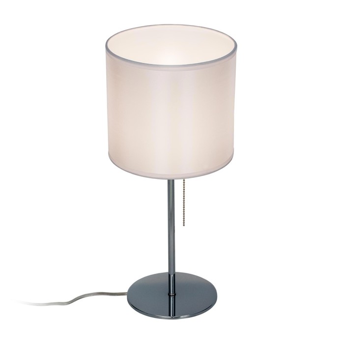 Лампа настольная декоративная Citilux «Аврора» CL463810 20х20х46 см, 1х75Вт, E27, цвет серый