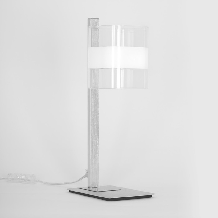 Лампа настольная декоративная Citilux «Вирта» CL139810 12х34,5 см, 1х60Вт, E14, цвет серый
