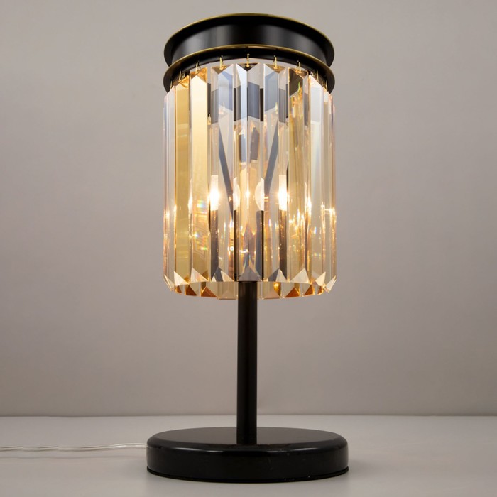 Лампа настольная декоративная Citilux «Мартин» CL332812 18,5х18,5х40,5 см, 1х75Вт, E27, цвет коричневый