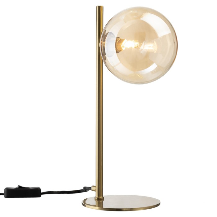 Лампа настольная декоративная Citilux «Нарда» CL204810 12х32 см, 1х40Вт, G9, цвет коричневый