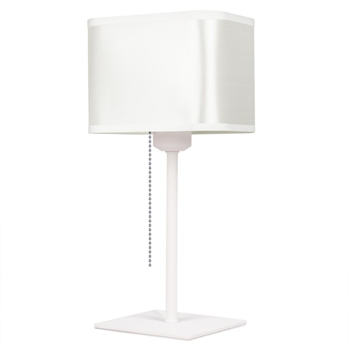 Лампа настольная декоративная Citilux «Тильда» CL469815 12х32 см, 1х60Вт, E27, цвет белый