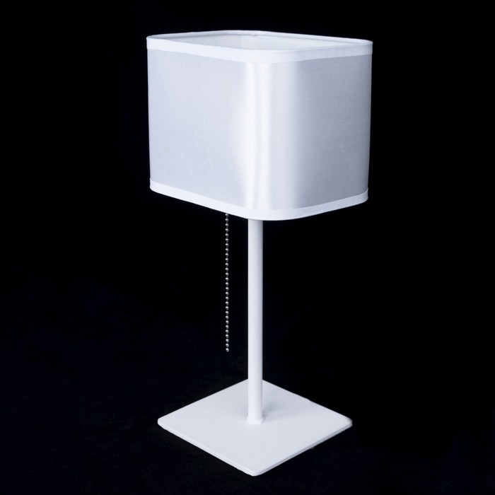 Лампа настольная декоративная Citilux «Тильда» CL469815 12х32 см, 1х60Вт, E27, цвет белый