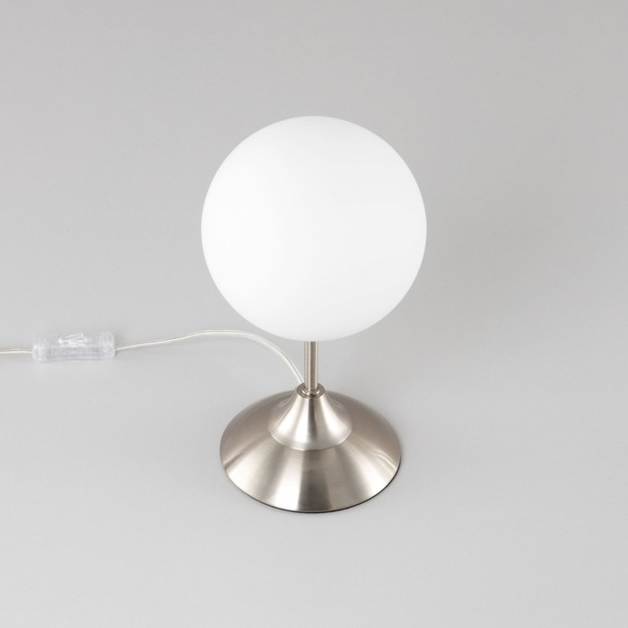 Лампа настольная декоративная Citilux «Томми» CL102814 15х15х28 см, 1х40Вт, E14, цвет серый