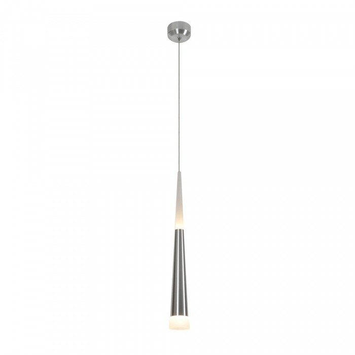 Светильник подвесной Citilux «Вегас» CL227010, 7х7х55 см, 1х7Вт, LED, цвет серый