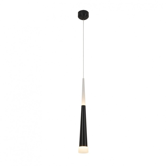 Светильник подвесной Citilux «Вегас» CL227011, 7х7х55 см, 1х7Вт, LED, цвет черный