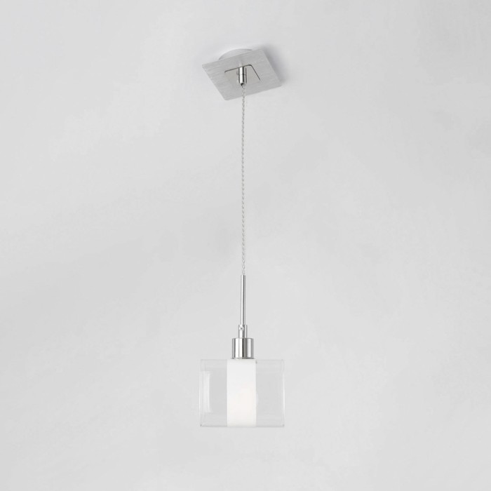 Светильник подвесной Citilux «Вирта» CL139010, 12х10х25 см, 1х60Вт, E14, цвет серый
