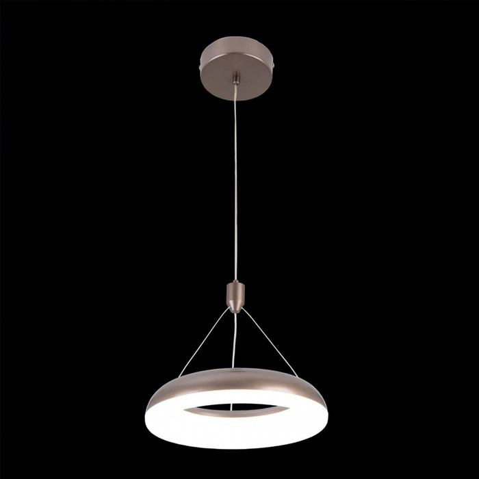 

Светильник подвесной Citilux «Паркер» CL225B115, 25х25х25 см, 1х12Вт, LED, цвет коричневый