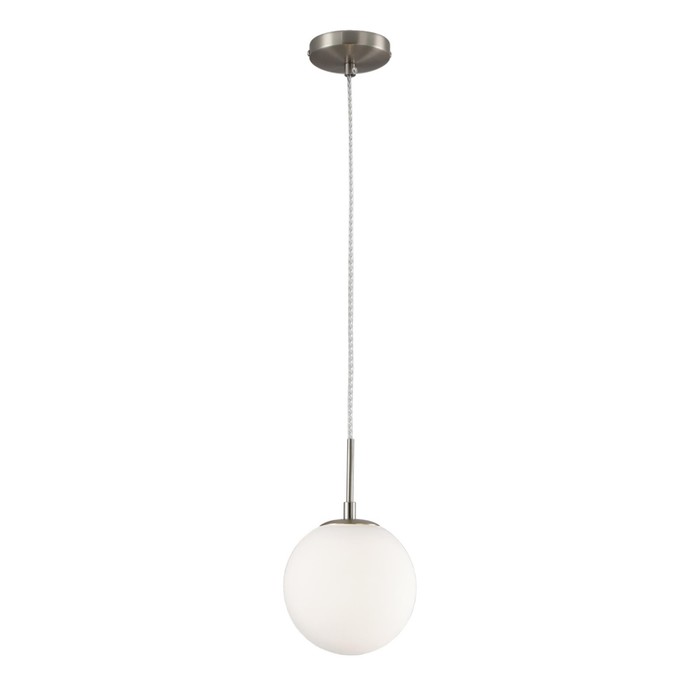 Светильник подвесной Citilux «Томми» CL102014, 15х15х21 см, 1х40Вт, E14, цвет серый