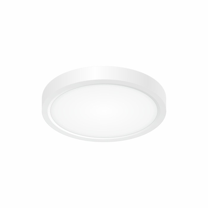 Светильник накладной Citilux «Бейсик» CL738120N, 18х18 см, 1х12Вт, LED, цвет белый светильник citilux бейсик cl738500v