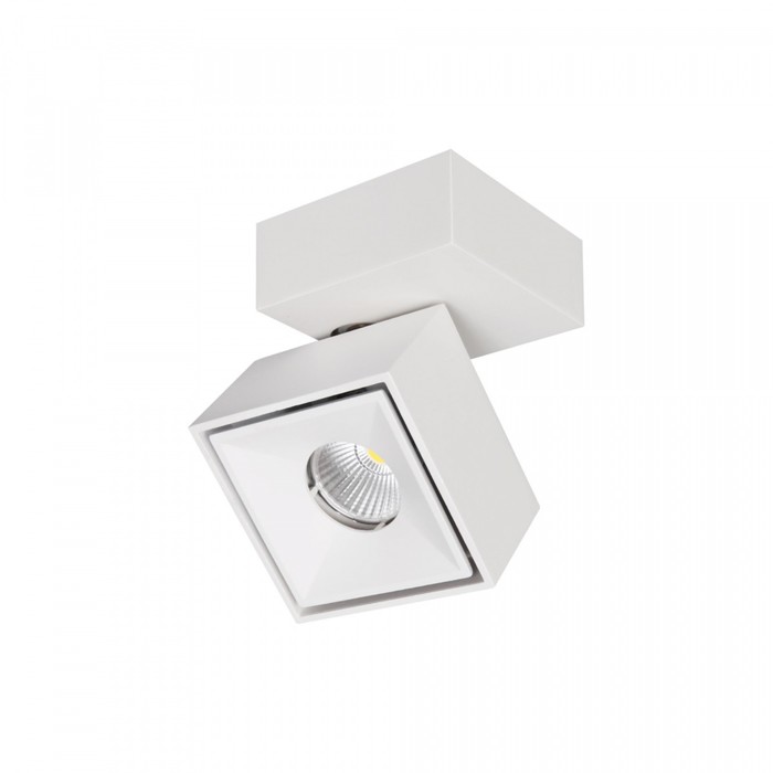 Спот Citilux «Стамп» CL558020N, 7,6х7,6 см, 1х8Вт, LED, цвет белый светильник citilux cl558120 стамп