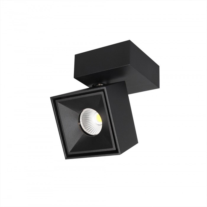 Спот Citilux «Стамп» CL558021N, 7,6х7,6 см, 1х8Вт, LED, цвет черный спот citilux стамп cl558021n