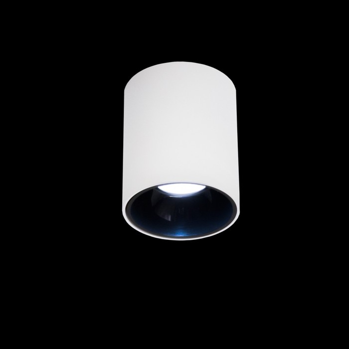 Светильник накладной Citilux «Старк» CL7440101, 7,5х7,5 см, 1х12Вт, LED, цвет белый точечный накладной светильник citilux старк cl7440111