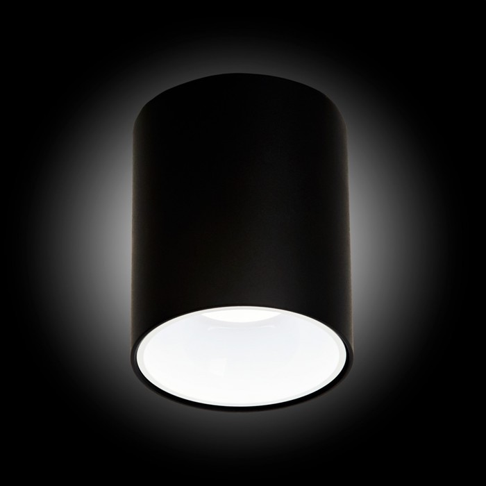Светильник накладной Citilux «Старк» CL7440110, 7,5х7,5 см, 1х12Вт, LED, цвет черный точечный накладной светильник citilux старк cl7440111