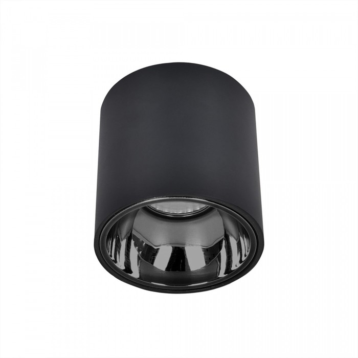 Светильник накладной Citilux «Старк» CL7440111, 7,5х7,5 см, 1х12Вт, LED, цвет черный точечный накладной светильник citilux старк cl7440111