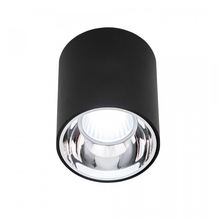 Светильник накладной Citilux «Старк» CL7440112, 7,5х7,5 см, 1х12Вт, LED, цвет черный точечный накладной светильник citilux старк cl7440111