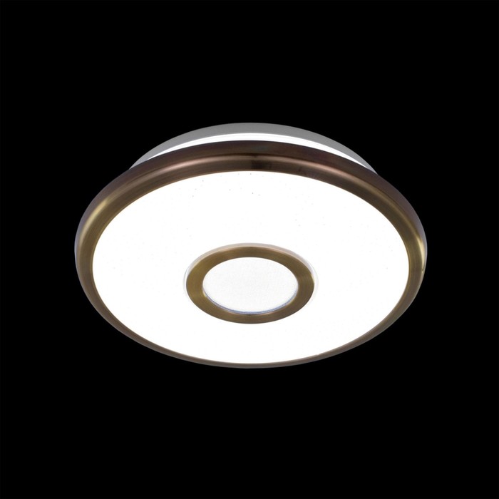 

Светильник накладной Citilux «Старлайт» CL70313, 21х21х5 см, 1х12Вт, LED, цвет коричневый