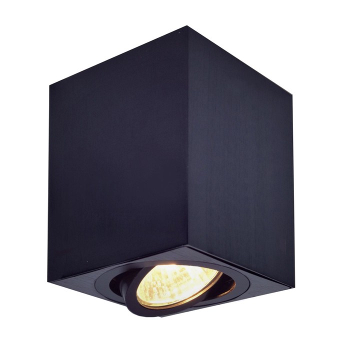 Светильник накладной Citilux «Дюрен» CL538213, 8х8 см, 1х50Вт, GU10, цвет черный