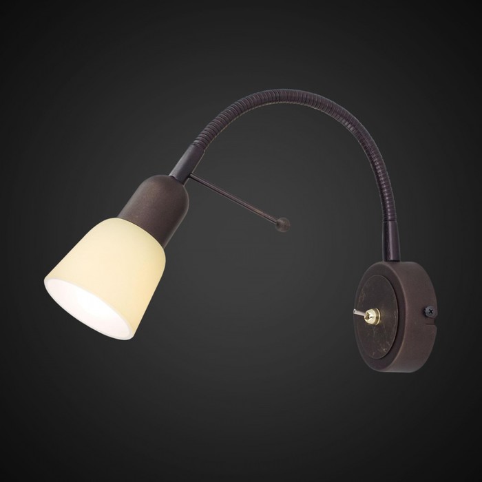 

Бра Citilux «Ронда» CL506314, 1х60Вт, E14, цвет коричневый